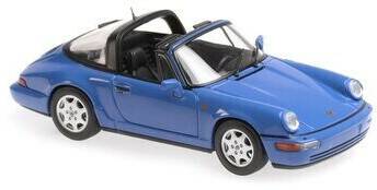 Modellfahrzeuge Minichamps PORSCHE 911 TARGA -964 - 1991 - BLUE (940061360)