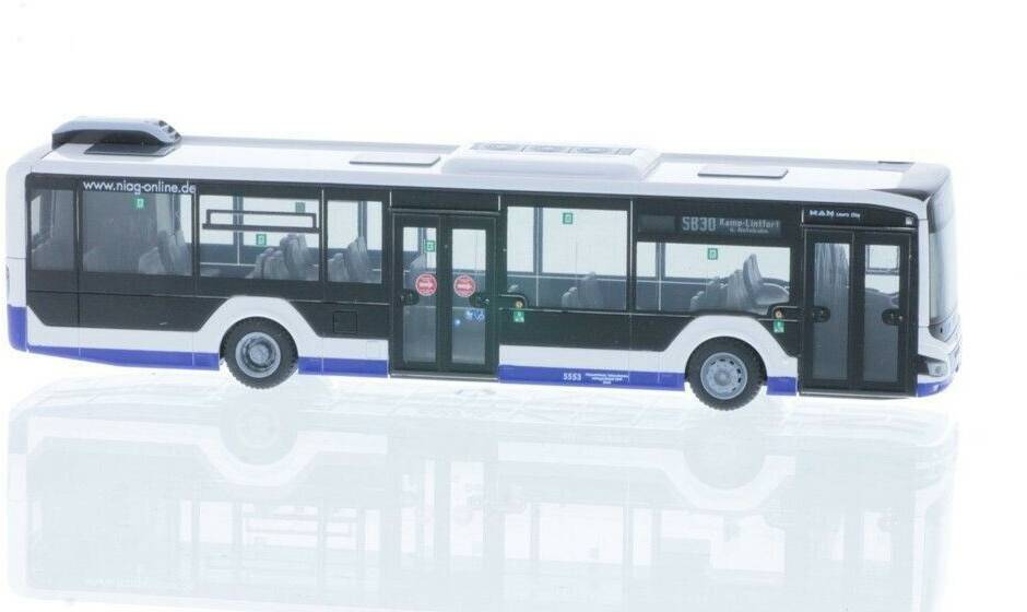 Modellfahrzeuge Rietze MAN Lion´s City 12´18 NIAG Moers, 1:87 (75375)