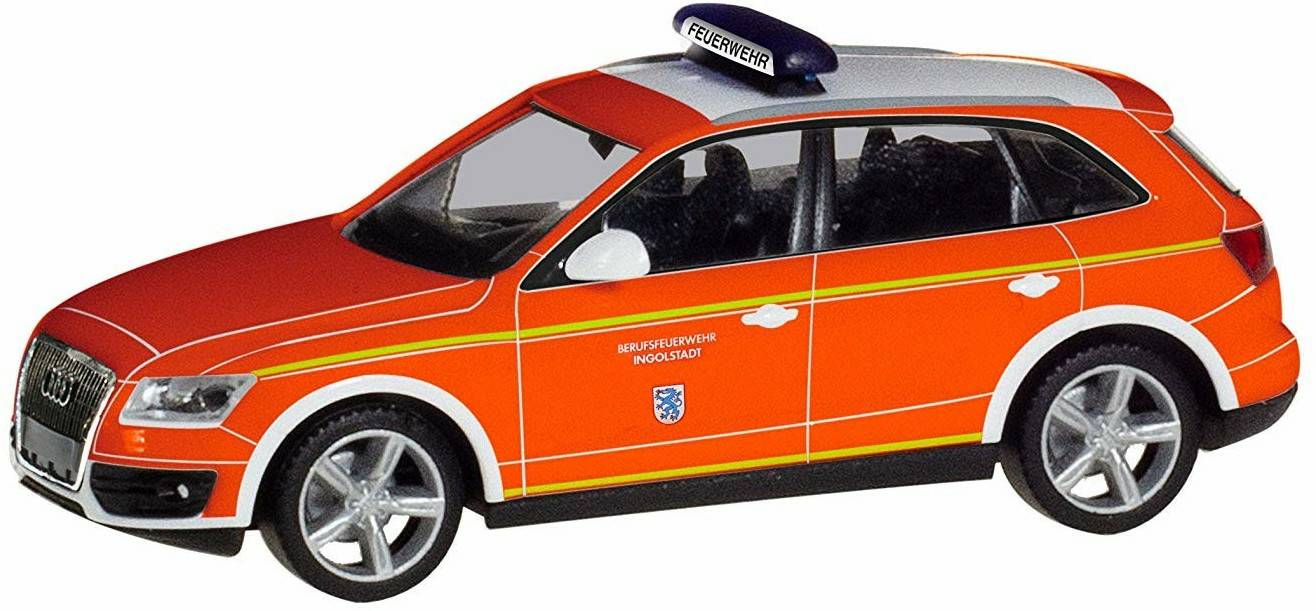 Herpa Audi Q5 Kommandowagen "Feuerwehr Ingolstadt" (094344) Modellfahrzeuge