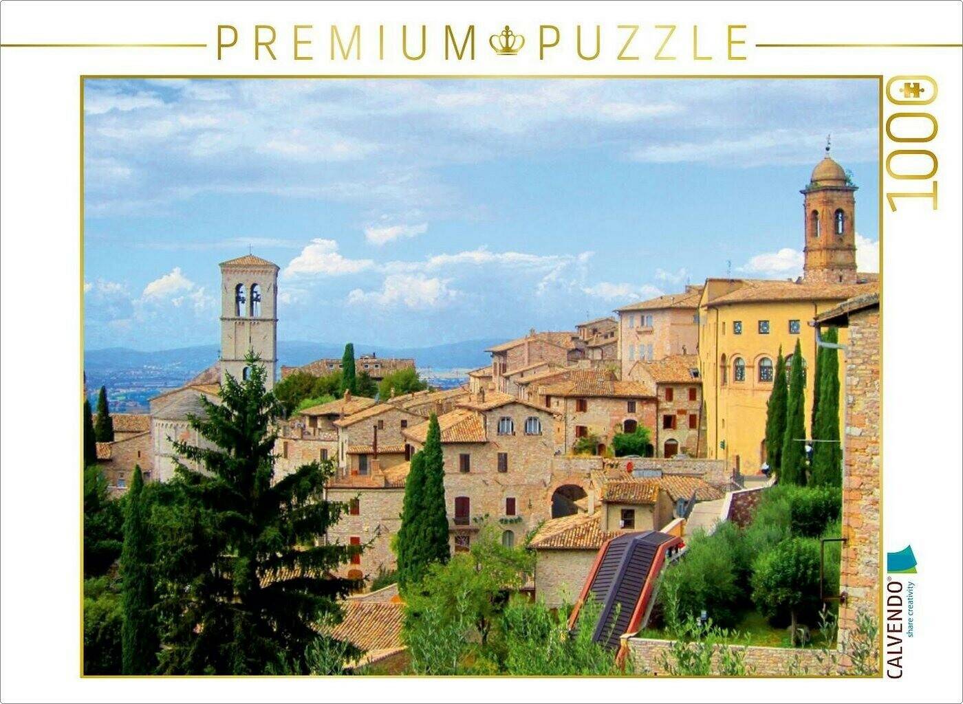 Calvendo Assisi (1000 Teile) Puzzles