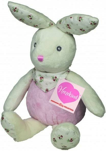 Teddy Hermann Herzekind - Hase Püppi 24 cm Kuscheltiere