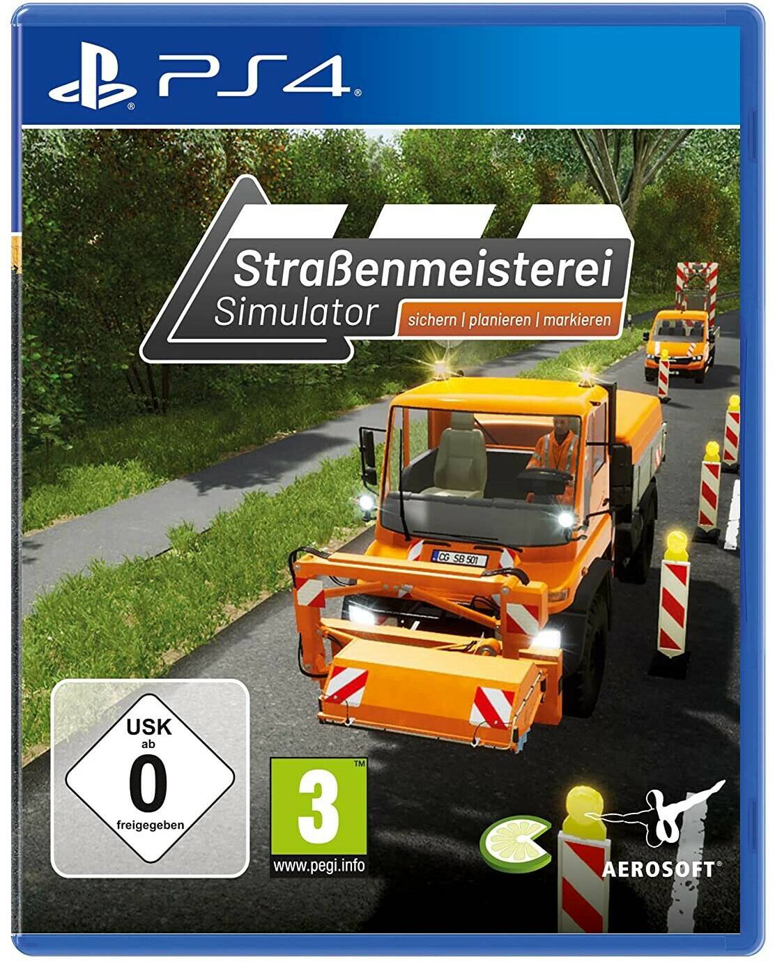 PS4 Spiele Straßenmeisterei SimulatorPS4