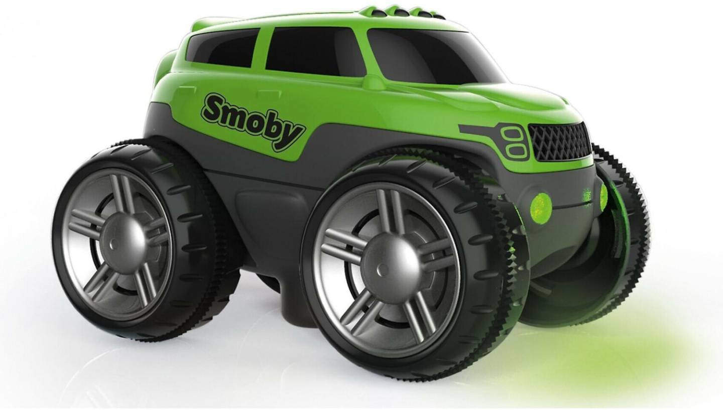 Smoby Flextreme Fahrzeug SUV grün Rennbahnen