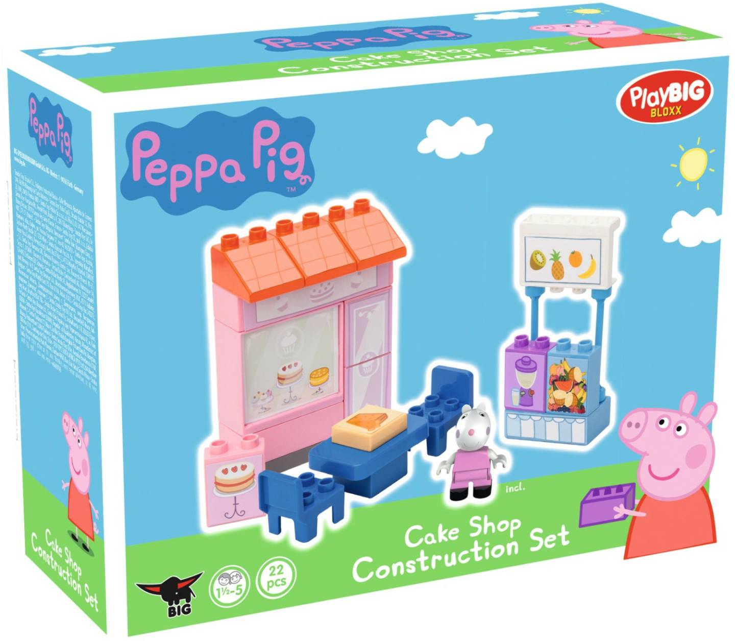 Baukästen & Bausteine Big PlayBIG Bloxx Peppa Pig Cake Shop