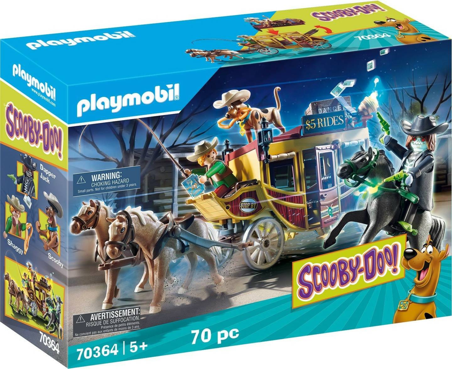 Playmobil SCOOBY-DOO! Abenteuer im Wilden Westen (70364) Playmobil