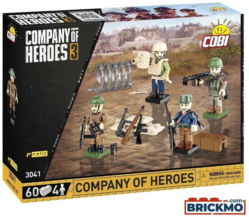 Baukästen & Bausteine Cobi Company of Heroes 3 - Figurines & Accesories (3041)