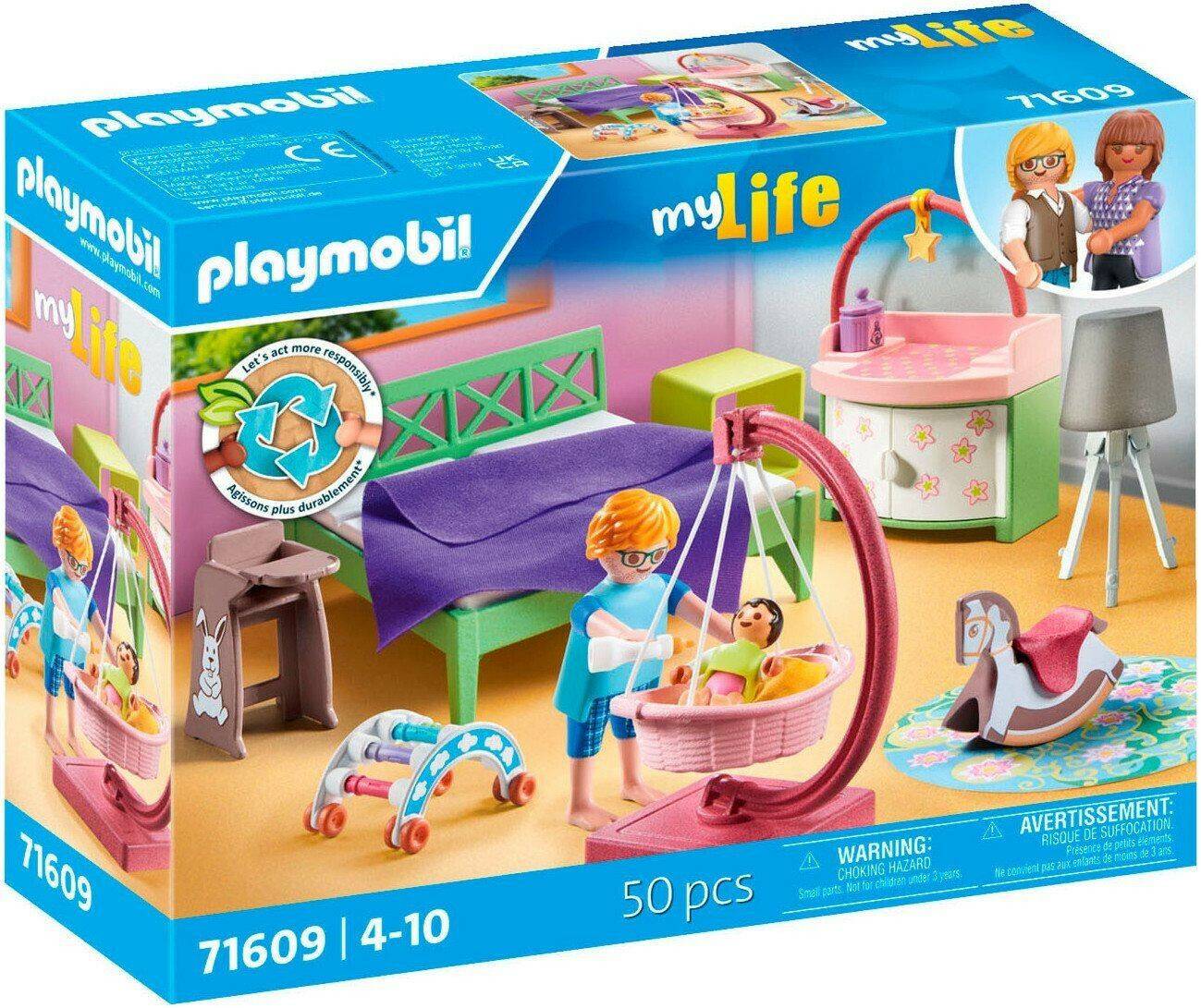 Playmobil My Life - Schlafzimmer mit Babyspielecke (71609) Playmobil