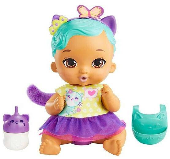 Mattel My Baby Garden Kitten Feed & Changepurple Mattel My Baby Garden Kitten Feed & Change