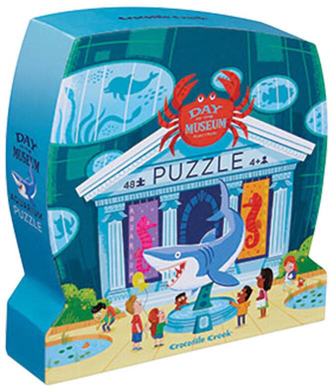 Crocodile Creek Day at the Museum - Aquarium (48 Teile) Puzzles