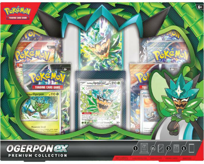 Sammelkarten Pokémon Ogerpon-Ex Premium Kollektion (DE)