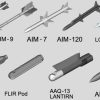 Trumpeter US aircraft weapon-Air-to-Air Missile (03303) Modellbausätze