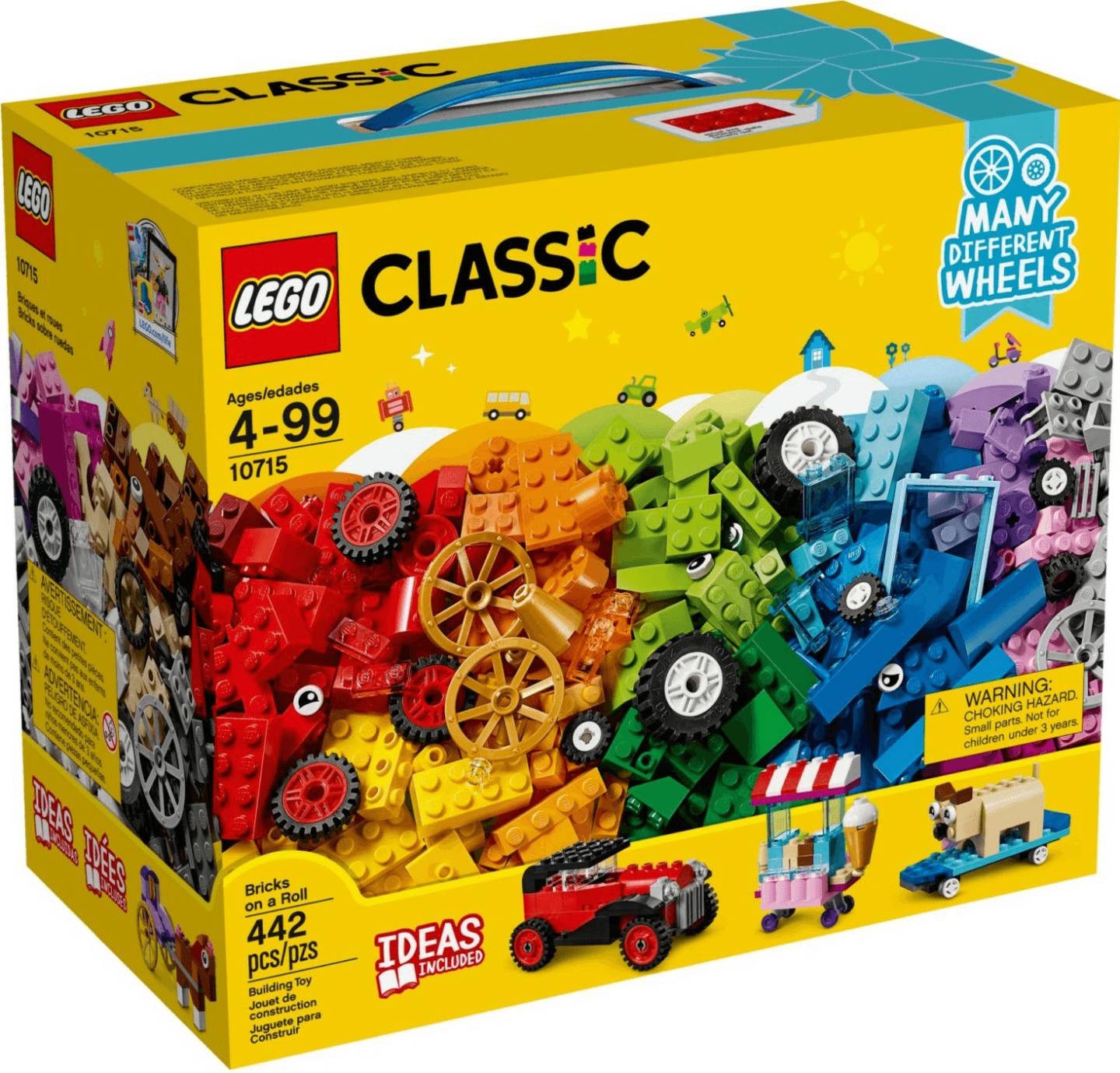 LEGO Classic - Kreativ-Bauset Fahrzeuge (10715) LEGO