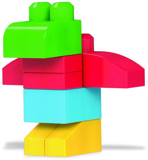 MEGA BLOKS Bausteinebeutel Medium (60 Teile)Bausteinbeutel Grundfarben MEGA BLOKS Bausteinebeutel Medium (60 Teile)