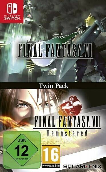 Final Fantasy VII + Final Fantasy VIII: Twin Pack (Switch) Nintendo Switch-Spiele