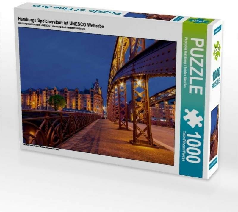 Puzzles Calvendo Hamburgs Speicherstadt ist Unesco Welterbe 1000 Teile [4059478201170]