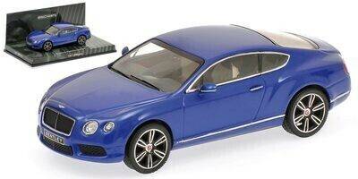 Minichamps BENTLEY CONTINENTAL GT V8 - 2011 - BLUE METALLIC L.E. 1008 pcs. (436139982) Modellfahrzeuge