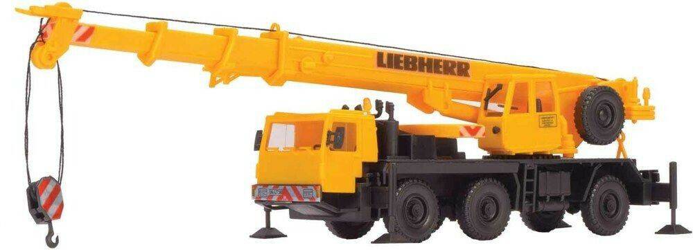 Modellfahrzeuge Kibri LIEBHERR Mobilkran LTM 1050/3 Modellbausatz 1:87 (12503)