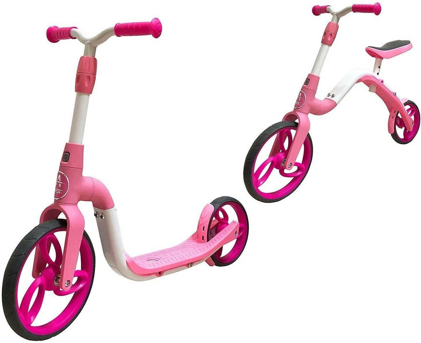 SportPlus EZY!2in1 pink Kinderroller