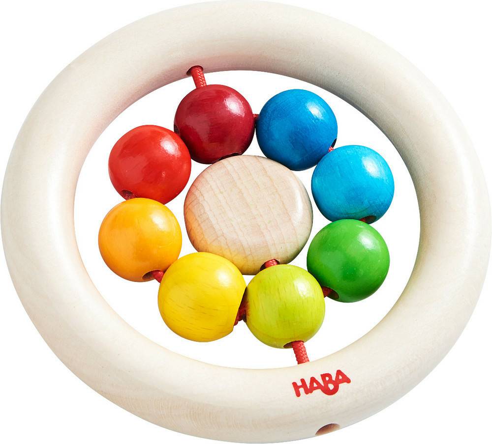 HABA Greifling Regenbogenkugeln (305581) Greiflinge