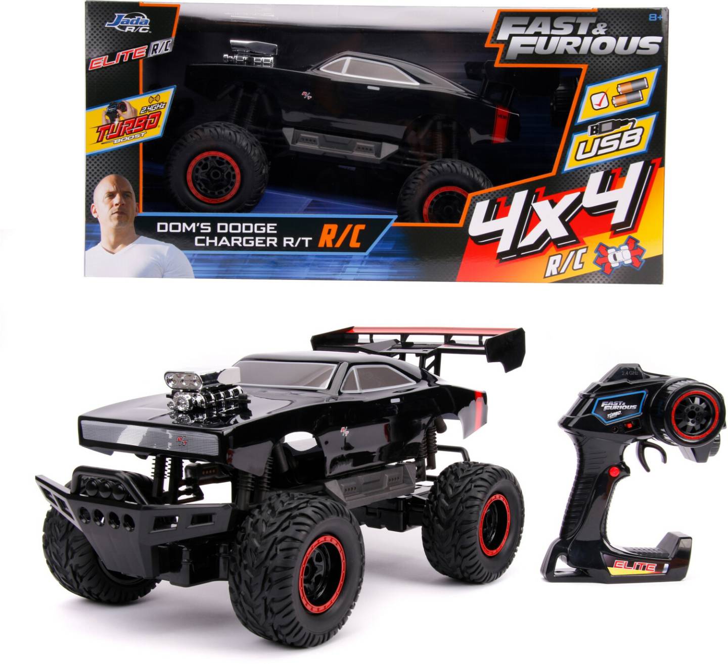 Jada Dom's Dodge Charger R/T Elite Off Road (97488) RC-Modellbau