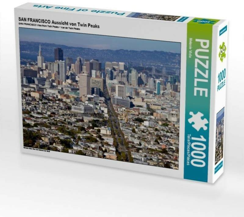 Puzzles Calvendo SAN Francisco Aussicht von Twin Peaks 1000 Teile [4056502391807]