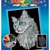 Bastelspiele Mammut Spiel & Geschenk Sequin Art Blue Katze (8350373)