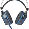 Gaming Headsets Nedis GHST500BK