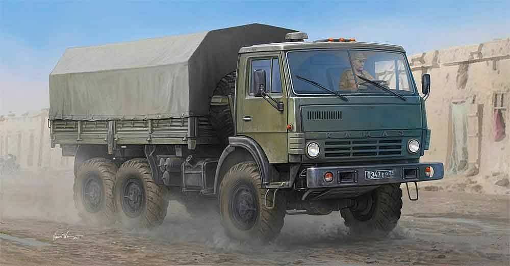 Trumpeter 1/35 KAMAZ 4310 Truck (751034) Modellbausätze