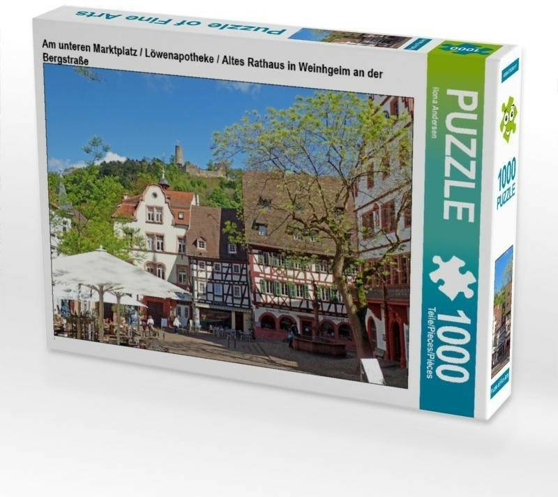 Calvendo Am unteren Marktplatz / Löwenapotheke / Altes Rathaus in [4059477838117] Puzzles