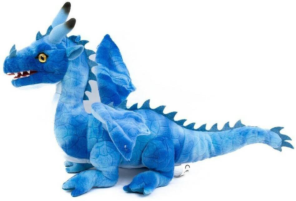 Teddys Rothenburg Drache blau 40 cm Kuscheltier Kuscheltiere