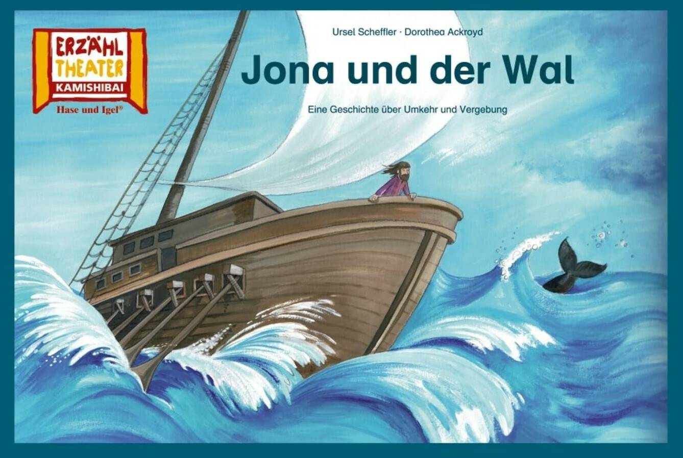 Lernspielzeuge Hase und Igel Dorothea Ackroyd (u. a.) | Kamishibai: Jona und der Wal | Box | Deutsch (2019)