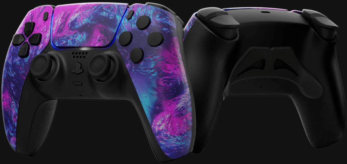 LuxController PS5 Custom Controller with Paddles LuxController PS5 Custom Controller with PaddlesWave