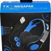 Gioteck TX-30blau MegaPak für PS4/PS4 Slim/PS4 Pro/Mobile Gioteck TX-30