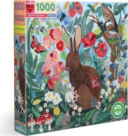 Eeboo Poppy Bunny Block-Puzzle (EPZTPBY) Puzzles