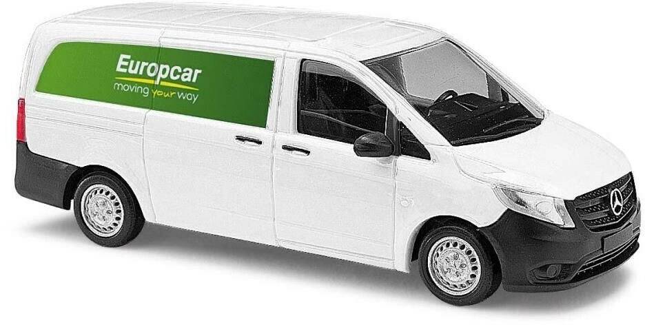 Modellfahrzeuge Busch MB Vito, Autovermietung Europcar (51199)