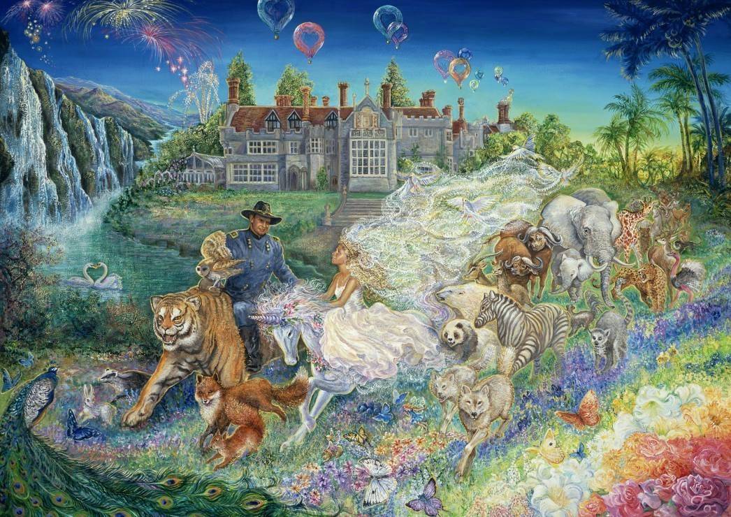 Grafika Josephine Wall - Fantasy Wedding 2000 Teile Puzzle Grafika-T-00263 Puzzles