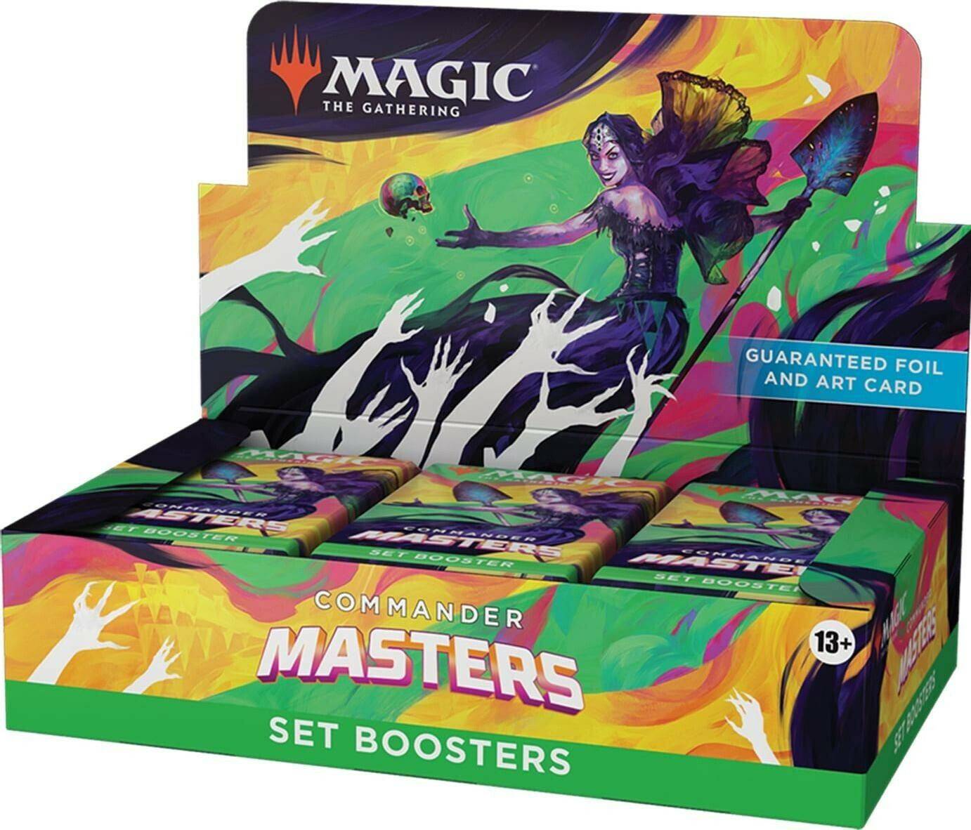 Magic: The Gathering Commander Masters Set Booster 24er Display (EN) Sammelkarten