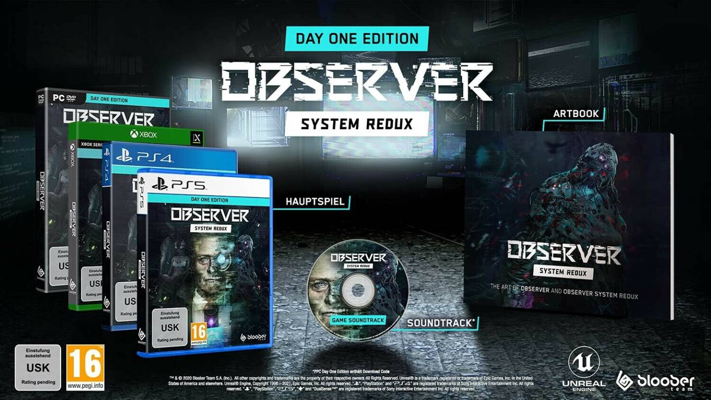 PS4 Spiele Observer: System ReduxDay One Edition (PS4)