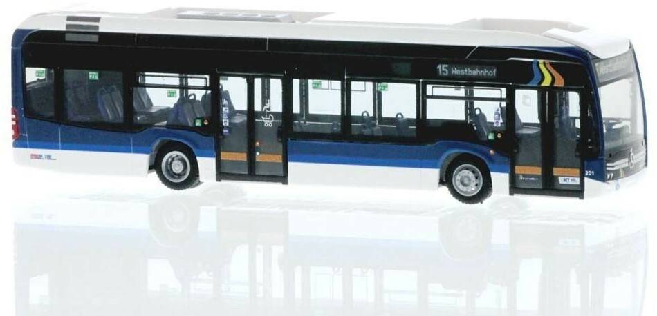 Rietze Mercedes-Benz eCitaro Jenaer Nahverkehr, 1:87 (75523) Modellfahrzeuge