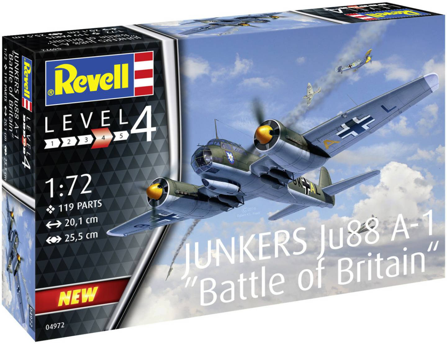 Revell Junkers Ju 88 A-1 Battle of Britain (04972) Modellbausätze