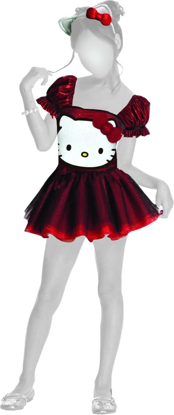 Rubie's Hello Kitty Red Sequin (3 881658) Kinderkostüme