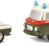 Schuco Piccolo Trabant und Barkas Bus Volkspolizei, Limited Edition 1:90 Modellfahrzeuge