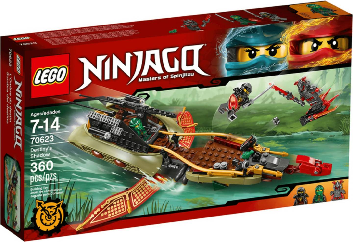 LEGO Ninjago - Schatten des Ninja-Flugseglers (70623) LEGO