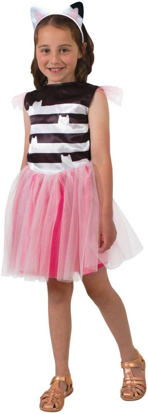 Rubie's Gabby's Dollhouse Kostüm Tutu Kleid mit Haarband Kinderkostüme