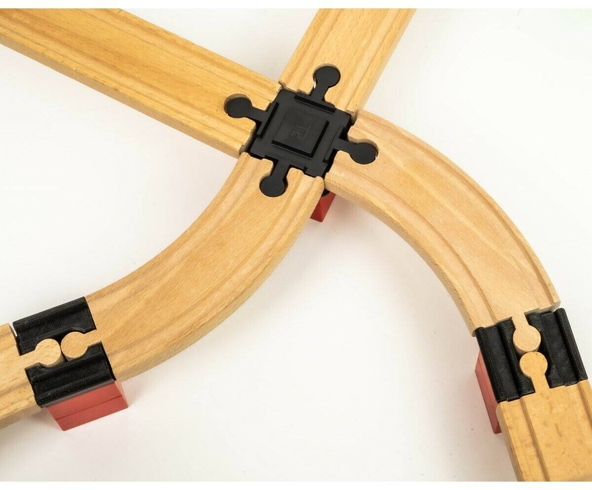 Baukästen & Bausteine TOY2 Track Connectors Criss Cross