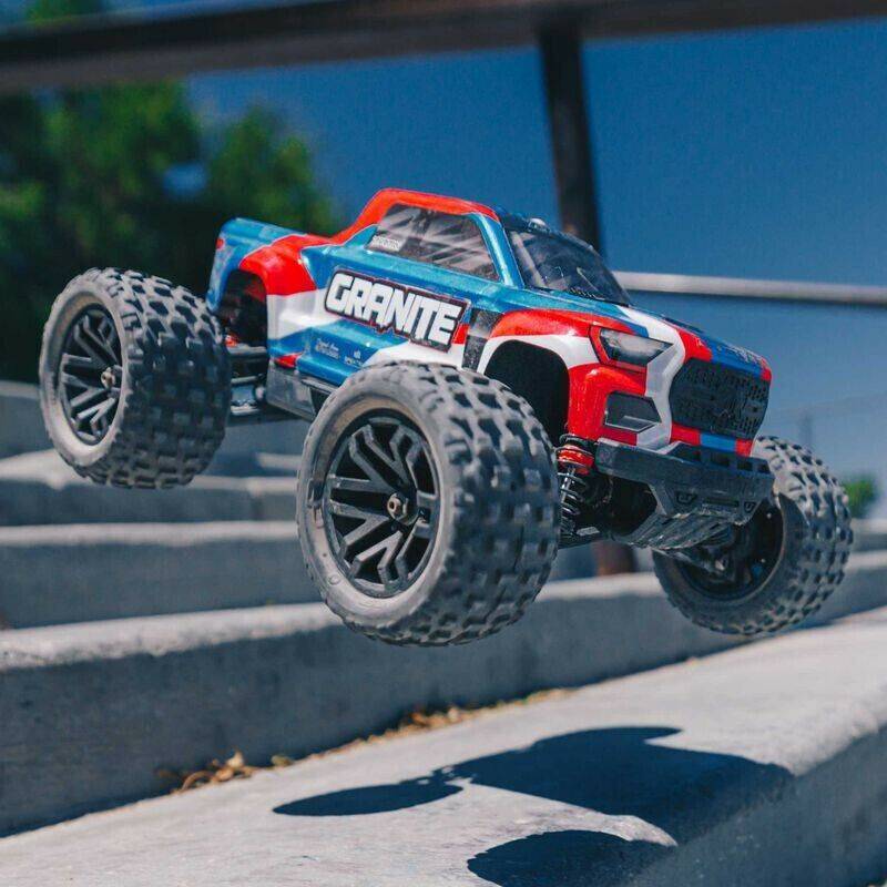 ARRMA Granite Grom 1/17 Mega 380 Brushed 4X4 Monster Truck RTRblue ARRMA Granite Grom 1/17 Mega 380 Brushed 4X4 Monster Truck RTR