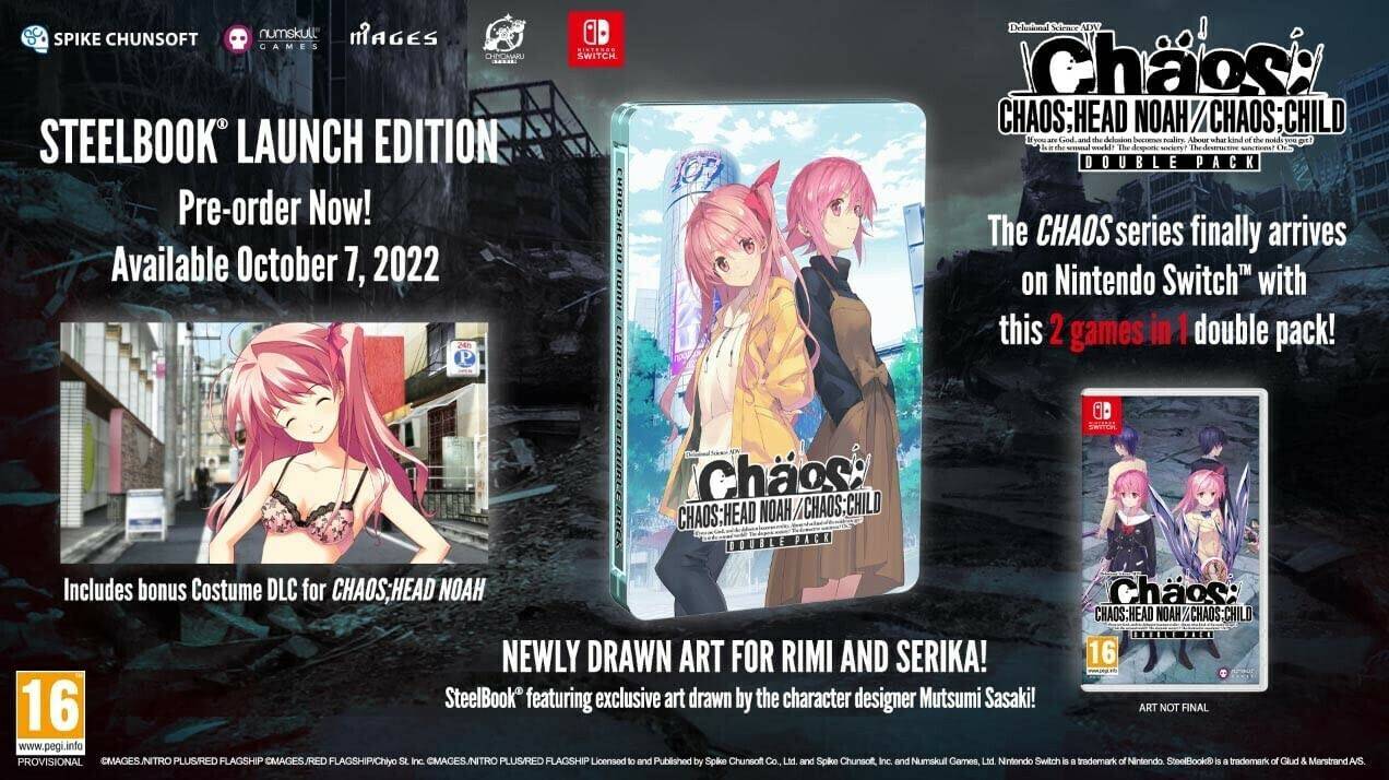 Chaos; Double Pack: Chaos;Head Noah / Chaos;Child (Switch) Nintendo Switch-Spiele