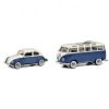 Schuco 450269300 1:43 Set VW Käfer + T1 Samba Modellfahrzeuge