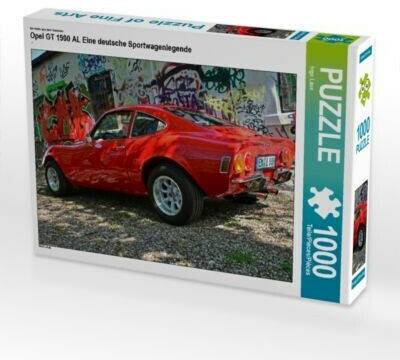 Calvendo Opel GT 1900 AL Eine deutsche Sportwagenlegende Foto-Puzzle Bild [4059477797438] Puzzles