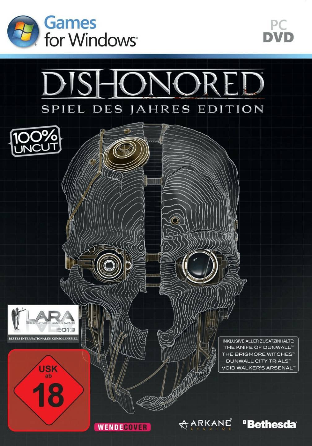 Dishonored: Die Maske des Zorns Dishonored: Die Maske des ZornsSpiel des Jahres Edition (PC)